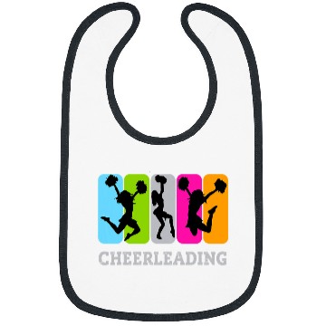 Discover Cheerleading Lovers Bibs