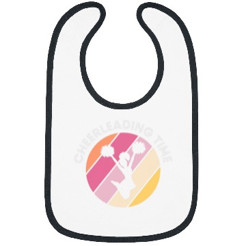 Discover Cheerleading Time Cheerleader 1 Bibs