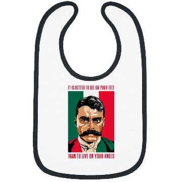 Discover Emiliano Zapata Mexico History Icon Bibs