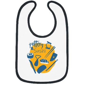 Discover Pottery and Sushi Bibs