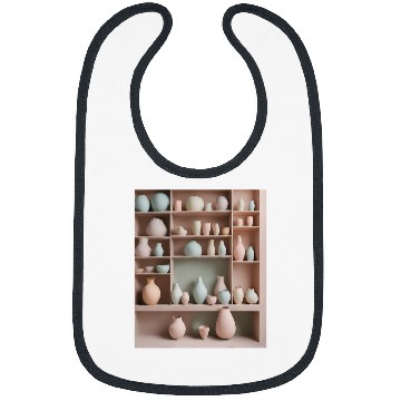 Discover Pottery Workshop Pastel Minimalism Bibs