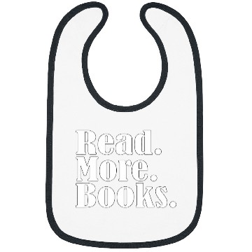 Discover Read More Books Bookworm Library Book Lover Gift Bibs