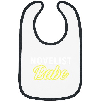 Discover Novelist Babe Novel Writer Author Bibs