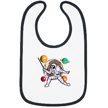 Discover Fencing Astronaut Outer Space Spaceman 2 Bibs