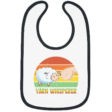 Discover Crocheting Yarn Whisperer Wool Craft Bibs