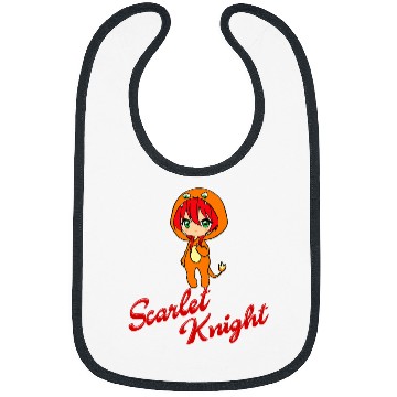 Discover Cute Orange Cosplay Onesie Redhead Chibi Bibs