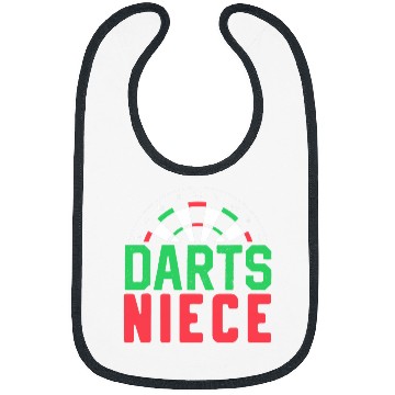 Discover Darts Niece Cute Player Dart Hobby Bibs