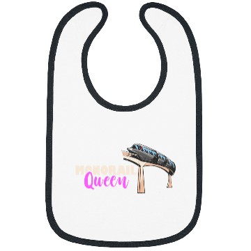 Discover Monorail Queen Railway Train Commuter Monorail Lover Vehicle Bibs