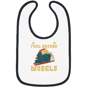 Discover Model Train Owner Railway Essentials Railroad Collecting 40 Bibs
