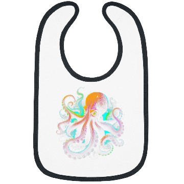 Discover Octopusss Pulpo Ocean Sea Squid Octopusss Drawing Bibs