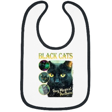 Discover Funny black cats Lover 90s Bootleg Bibs