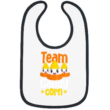 Discover Halloween Team Candy Corn Funny Candy Corn 2 Bibs