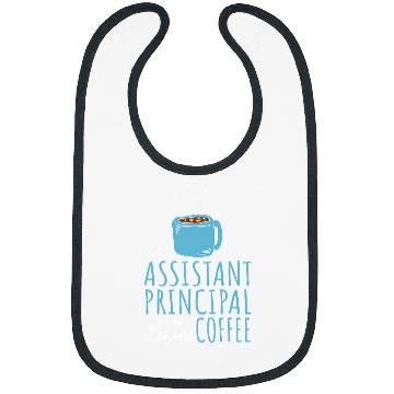 Discover Coffee Lover Assistant Principal Bibs