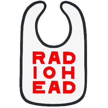 Discover Radiohead Red Bibs