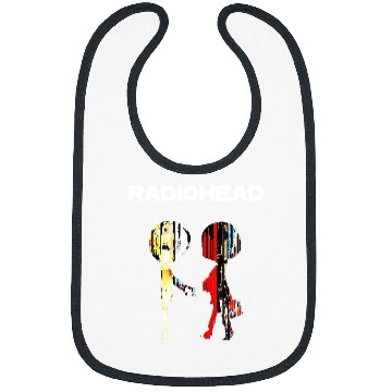 Discover Shake hands in White Radiohead Bibs