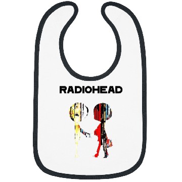 Discover Shake hands in Black Radiohead Bibs