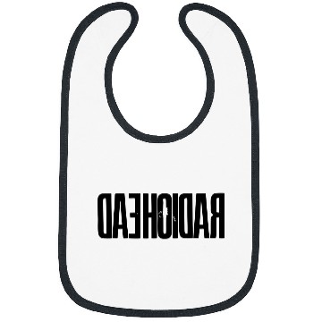 Discover Radiohead Mirrored Black Bibs