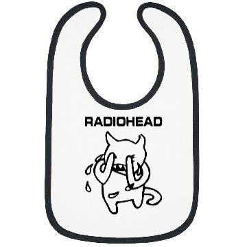 Discover Radiohead Crying Black Devil Bibs