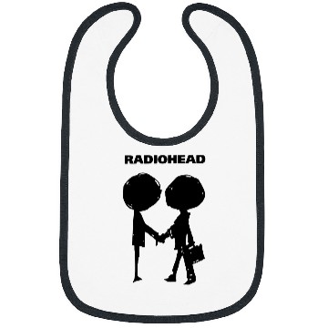 Discover Shake hands With Black Radiohead Bibs
