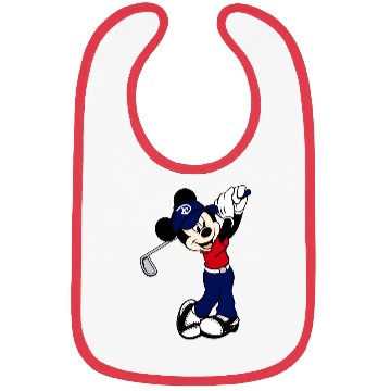 Discover Mickey Mouse Golf Disney Bibs, Mickey Unisex Bibs, Mickey