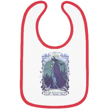 Discover Disney Maleficent The Sorceress Deep Purple Grap Bibs