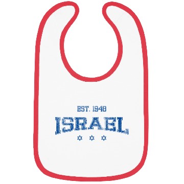 Discover Israel-blue Bibs