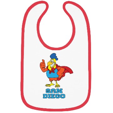 Discover Classic Vintage San Diego Chicken Bibs