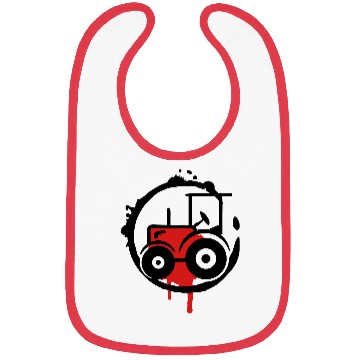 Discover A tractor Graffiti Bibs