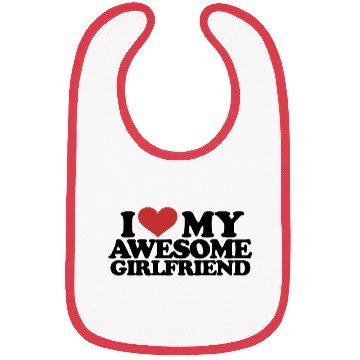 Discover I love my girlfriend Bibs