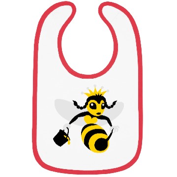Discover Queen Bee Bibs
