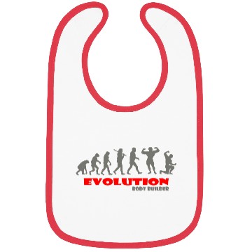 Discover Body bulider Gym ape of Evolution Bibs