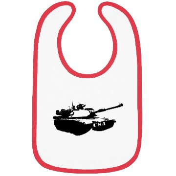 Discover us army tank Bibs