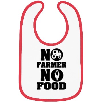 Discover no farmer no food Bibs