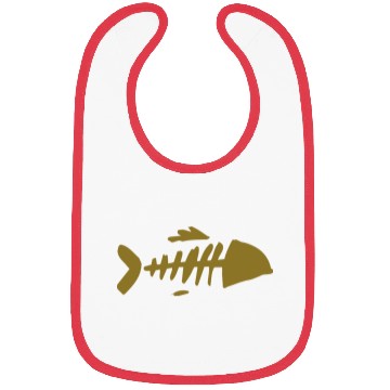 Discover Fish Skeleton Bibs
