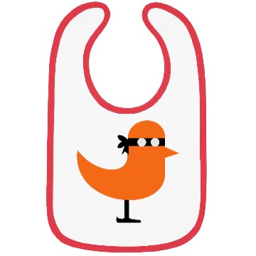 Discover robbie, the bird (3c) Bibs