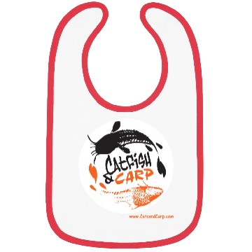 Discover Catfish and Carp Circle Logo Bibs