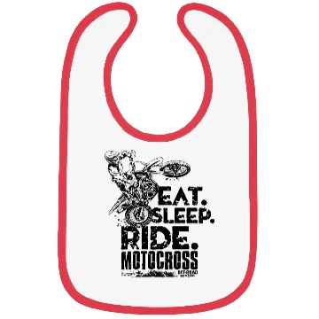 Discover Motocross Eat Sleep Ride Bibs
