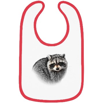 Discover A Gentle Raccoon Bibs
