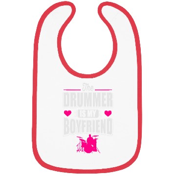 Discover The drummer is my boyfriend Bibs