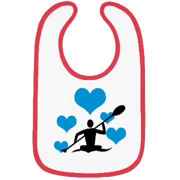 Discover Canoe with 5 hearts Bibs