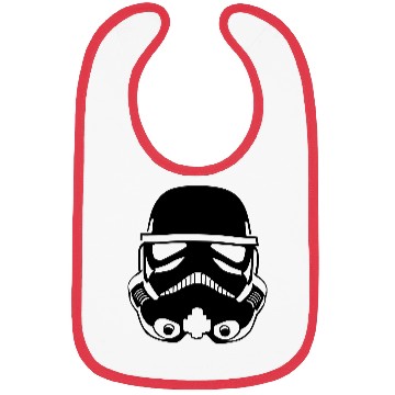 Discover Stormtrooper Helmet Design Bibs