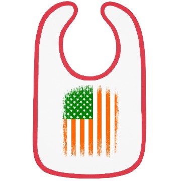 Discover Irish American Flag Bibs