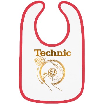 Discover gold turntable Bibs