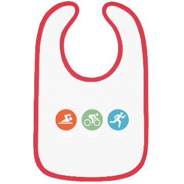 Discover Swim Bike Run Bibs