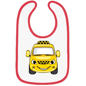 Discover Taxi design art Bibs