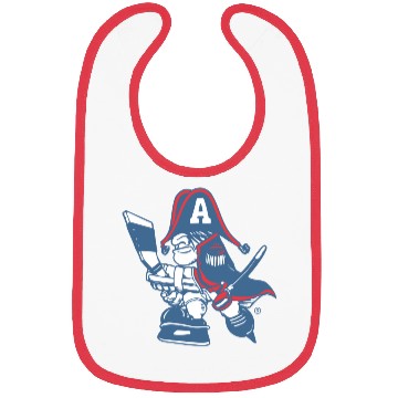 Discover Milwaukee admiral cartoon Bibs