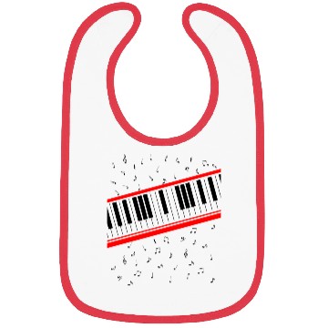 Discover Beat It Piano Keyboard Bibs
