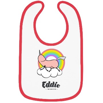 Discover Eddie Funky Unicorn Dick Bibs