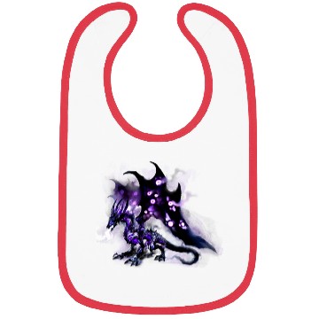 Discover dragon purple Bibs