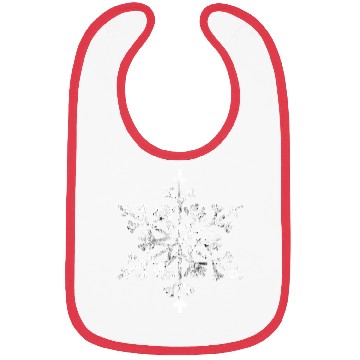 Discover Big snowflake christmas Bibs